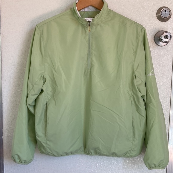 EUC •Ativa Golf •Light Green Quarter Zip Pullover Jacket size Small - Picture 12 of 12